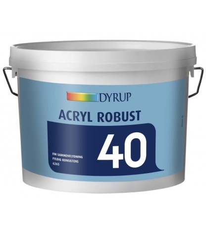 Dyrup Acryl Robust 40 2,5 L hvid thumbnail