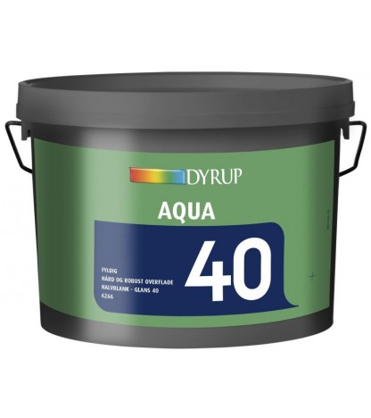 Dyrup Aqua Gl. 40 2,5 L ral 9010 thumbnail