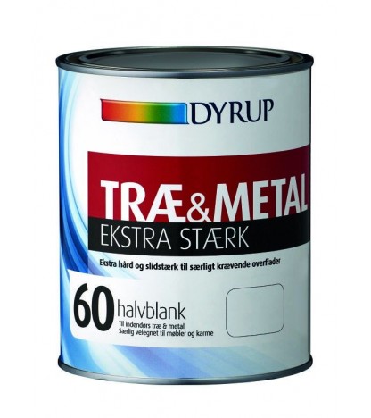 Dyrup Træ & Metal Ekstra Stærk tonebar 1 L 60 Halvblank thumbnail